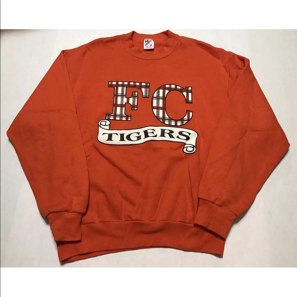 Vintage 80s FC Tigers Jerzees Graphic Sweatshirt